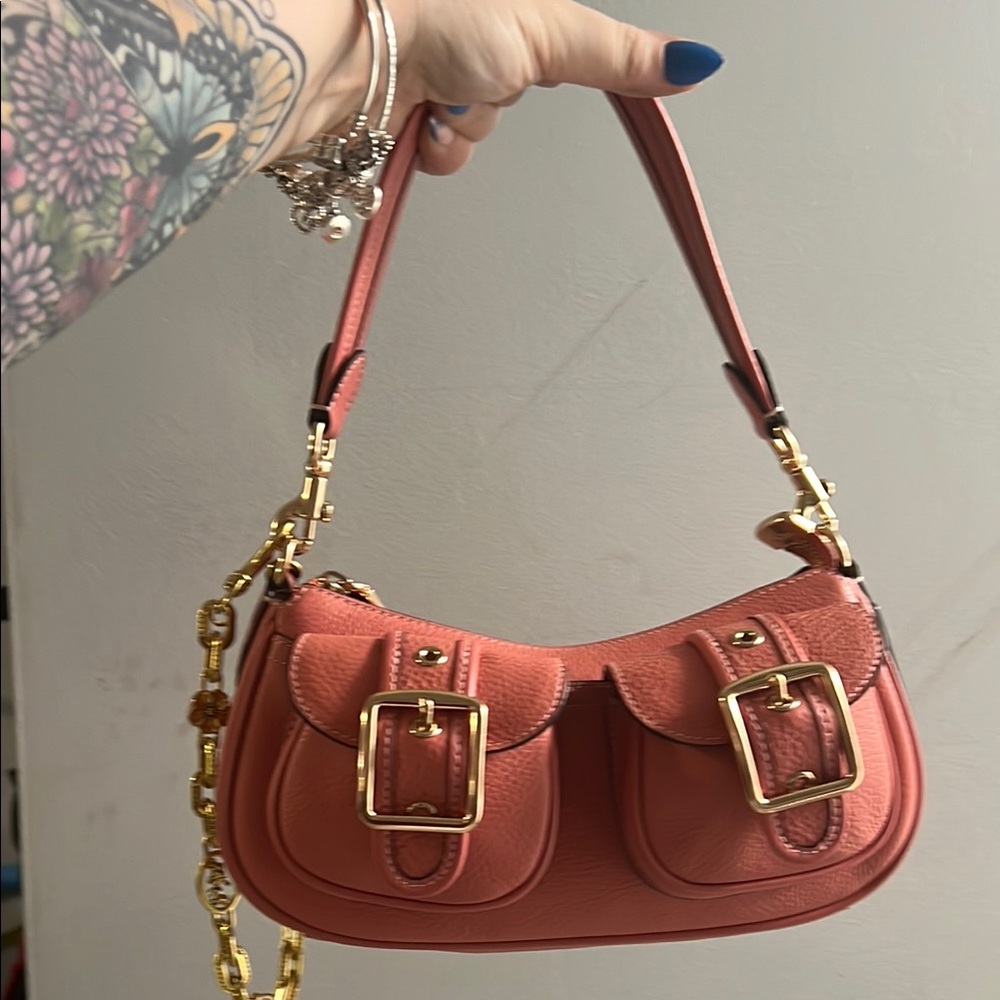 Coach Aston shoulder bag in coral